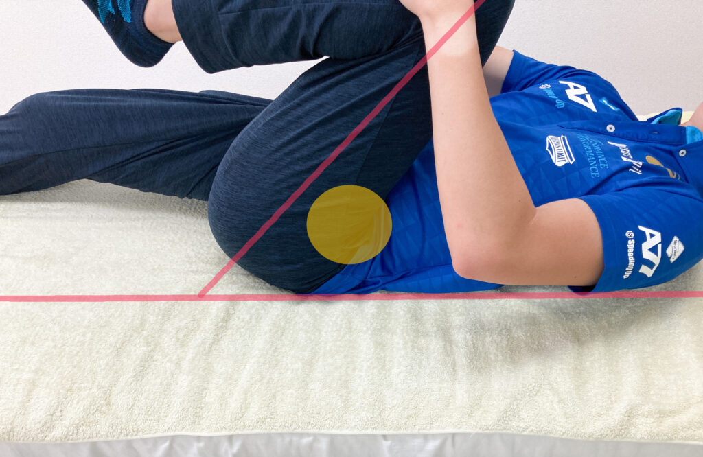 偽オスグッド 可動域