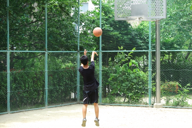 バスケ　シュート