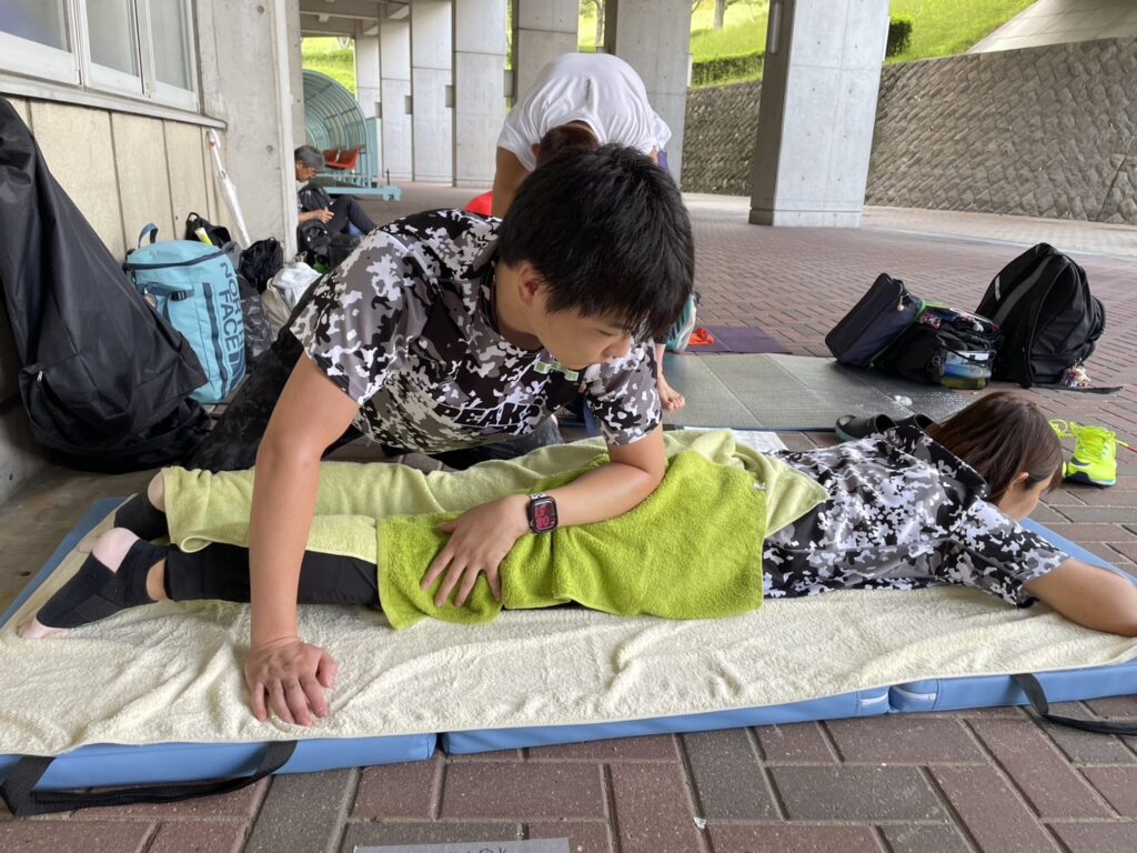 スポーツマッサージ